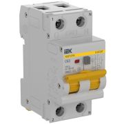 Выключатель автоматический дифференциального тока АВДТ32EM C50 100мА тип AC (электромеханический) IEK KA-VD14-1-050-C-100-AC