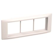 Рамка и суппорт для кабель-канала на 6 модулей 60мм Праймер