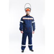 Костюм летний для защиты от термических рисков электрической дуги СП011-Л 20.1 кал/см2 (куртка+брюки), р. 96-100/170-176