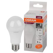 Лампа светодиодная груша LED 15 Вт E27 4000К 1200Лм 220 В (замена 125Вт) OSRAM