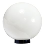 Светильник НТУ-06-100-01 (Шар) d.400 опаловый/основание черное ИУ