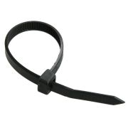 Хомут 300х7.6мм нейлон черный (100шт)
