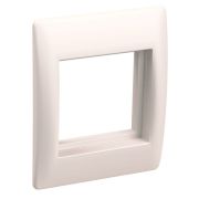 Рамка и суппорт для кабель-канала универсальные на 2 модуля