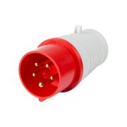 Вилка 015 переносная 3Р+РЕ+N 16А 380В IP44, REXANT