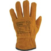 Перчатки цельноспилковые без подкладки ArmProtect SK500. р.11