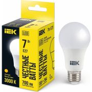 Лампа светодиодная A60 груша 7Вт 230В 6500К E27