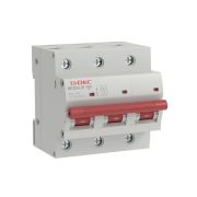 Выключатель автоматический модульный YON max типа MD125H, 10кА, 3 полюса, хар-ка C, 100А
