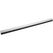 Светильник светодиодный ДПО-36вт 6500К 3200Лм линейный рассеиватель матовый в алюминиевом корпусе черный