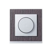 M-Pure Decor Рамка 1 пост венге/алюминий