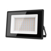 Прожектор светодиодный ДО 70 Вт 6290 лм 3000К AC 220В Черный IP65 140х208х30мм Elementary G2 Gauss