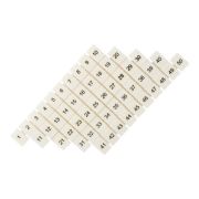 Маркеры для UT/ST/Push-in 2,5 с нумерацией 1-50 (100 шт.) EKF
