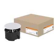 Распаячная коробка СП D103х50мм, крышка, IP20,