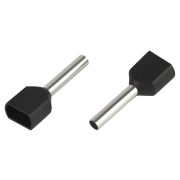 Наконечник-гильза с изолированным фланцем (упаковка 10 шт.) NO-225-14 (двойной) НШвИ(2) 1,5-12