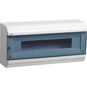 Щит распределительный навесной ЩРн-П-18 пластиковый прозрачная дверь IP41 PRIME