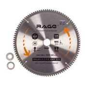 Диск пильный по алюминию 255 мм 100Z посадка 30 мм + кольцо 25.4 мм 20 мм 16 мм