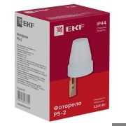 Фотореле PS-2 10А 2200Вт IP44 EKF PROxima