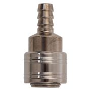 Муфта универсальная быстросъемная (мама), со штуцером елка под шланг 10 мм, 1 шт.