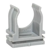 Крепеж-клипса для ручного монтажа d20 мм серая EKF-Plast