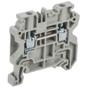 ARMAFIX Колодка клеммная CY4 винтовая 4мм2 проходная серая Ex IEK