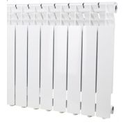 Радиатор алюминиевый секционный  PRO 500/80/4 боковое подключение 672Вт