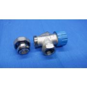 Клапан термостатический 1/2' с преднастройкой     осевой