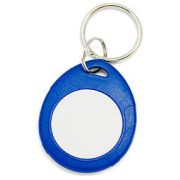 Брелок EM IL-07EBW с кольцом синий с белым