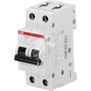 Выключатель автоматический двухполюсный 63А С S202 6кА