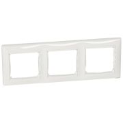 Рамка 3-местная белый VALENA DIY