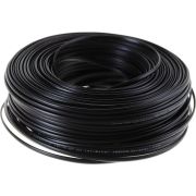 Телефонный кабель ШТЛП 4 жилы Cu, черный, 100м, REXANT