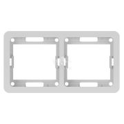 CLASSIC Рамка 2 поста горизонтальная бежевая