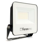 Прожектор светодиодный ДО-30w 6400К 3000 Лм IP65 черный .PRO