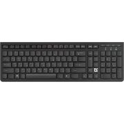 Клавиатура беспроводная UltraMate SM-535 , 104 клавиши, черный