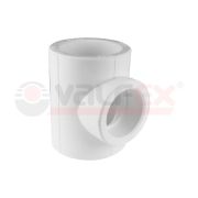 Тройник 40 мм полипропиленовый PPR белый