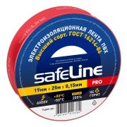 Изолента Safeline 19/25 красный