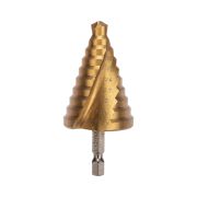 Сверло по металлу ступенчатое 9.0-36.0 мм 110 мм 65 HRC Р6М5 TiN