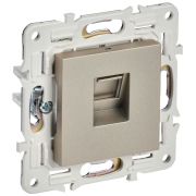 SKANDY Розетка компьютерная RJ45 кат.5E SK-K01Sh шампань IEK