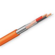 Кабель КПСЭнг(А)-FRLS 1х2х1 монтажный для ОПС и   СОУЭ не поддерживающий горения экранированный     огнестойкий 1 пара 1мм.кв