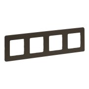 Рамка 4-местная бронза INSPIRIA