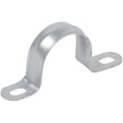 Скоба металлическая двухлапковая d=38-40мм