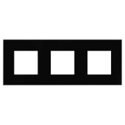 Avanti Рамка ARTLEBEDEV Черный квадрат 6 модульная