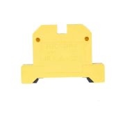 Клемма ЗНИ-4 мм.кв. ЗЕМЛЯ желто-зеленая