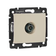 Розетка TV оконечная слоновая кость VALENA