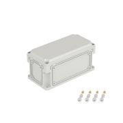 Корпус IP66/IP67, 300х150х146 мм, без МП, с фланцами, непрозрачная крышка H= 21 мм