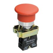 Кнопка управления LAY5-BC41 Грибок без подсветки