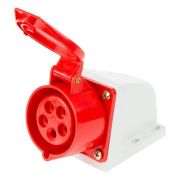 Розетка 115 стационарная 3Р+РЕ+N 16А 380В IP44, REXANT