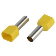 Наконечник-гильза с изолированным фланцем (упаковка 10 шт.) NO-225-17 (двойной) НШвИ(2) 6,0-14