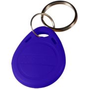 Брелок бесконтактный EM-Marine TS сине-белый с кольцом для крепления, идентификационный номер нанесен на поверхность брелока