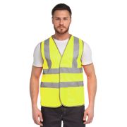 Жилет сигнальный арт. J04К цв. жёлтый флуоресцентный р. XL 104-108/170-188
