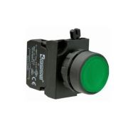 Кнопка 1НО, зеленый цвет, серия CP 250В AC, 4А , IP65