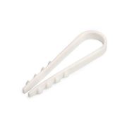 Дюбель-хомут ДХ 19–25 (бел) (100шт)